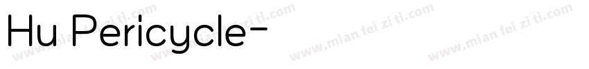 Hu Pericycle字体转换